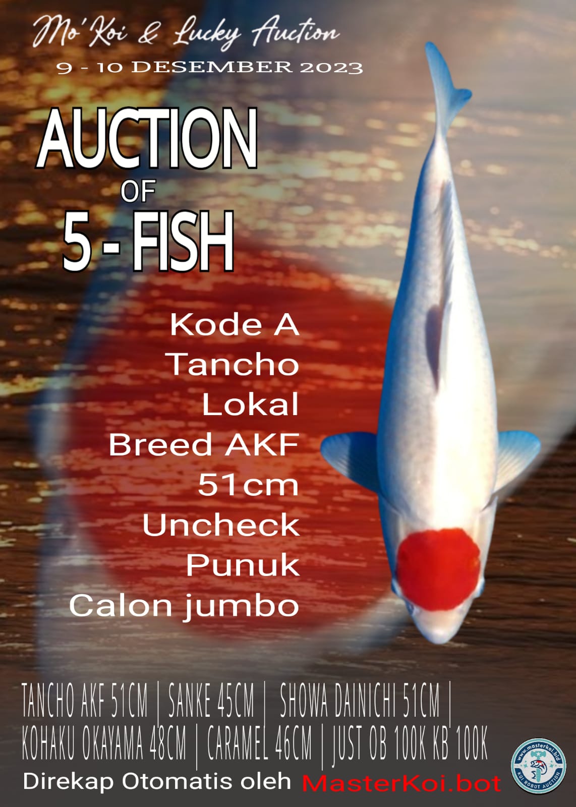 Lelang Koi Online, Jual Beli Ikan Koi, Pusat Jual Beli Koi, Info Lelang Koi Hari Ini, Platform Jual Beli Koi, Jual Beli Ikan Koi Online, Marketplace Ikan Koi, Jual Koi Terbaik, Tempat Beli Koi Berkualitas, Pasar Ikan Koi Online Terpercaya, Penjual Ikan Koi Terpercaya, Beli Koi Hias Online, Ikan Koi untuk Dijual, Koi Kualitas Terbaik, Toko Online Ikan Koi, Koi Hias Untuk Dijual, Jual Beli Ikan Koi Lokal, Koi Indonesia Online, Pusat Jual Beli Koi Terbesar