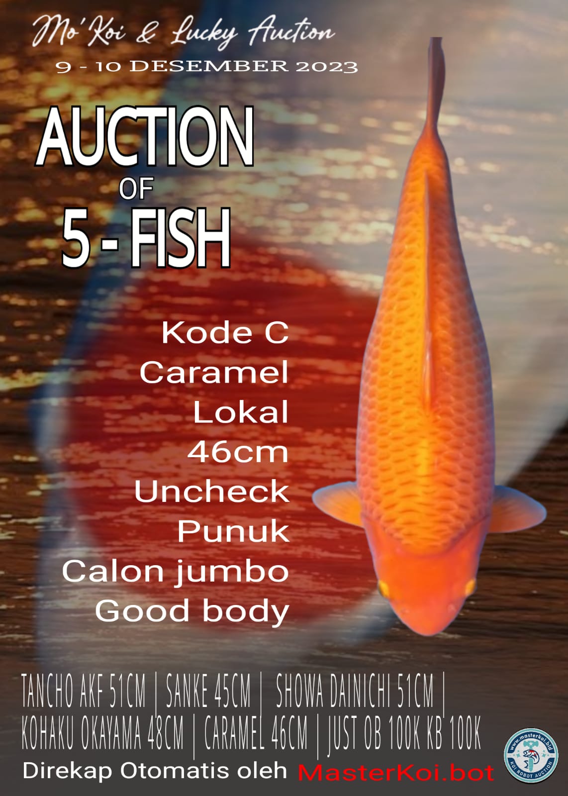 Lelang Koi Online, Jual Beli Ikan Koi, Pusat Jual Beli Koi, Info Lelang Koi Hari Ini, Platform Jual Beli Koi, Jual Beli Ikan Koi Online, Marketplace Ikan Koi, Jual Koi Terbaik, Tempat Beli Koi Berkualitas, Pasar Ikan Koi Online Terpercaya, Penjual Ikan Koi Terpercaya, Beli Koi Hias Online, Ikan Koi untuk Dijual, Koi Kualitas Terbaik, Toko Online Ikan Koi, Koi Hias Untuk Dijual, Jual Beli Ikan Koi Lokal, Koi Indonesia Online, Pusat Jual Beli Koi Terbesar