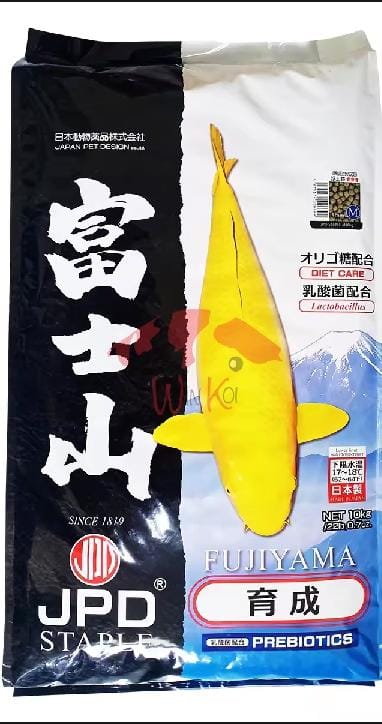 PAKAN KOI IMPOR MADE IN JAPAN ORIGINAL GROWTHBUATAN JEPANG JPD FUJIYAMA BERAT 10KG ISTIMEWA SIZE M 1cm